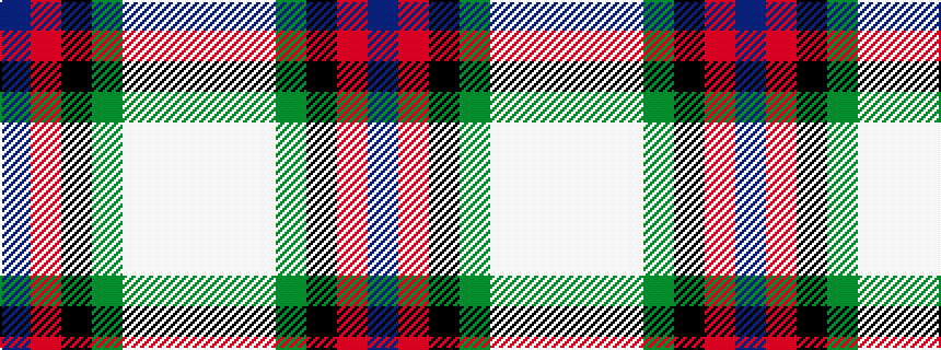 idealised woven sample of pattern BRKGWWW
