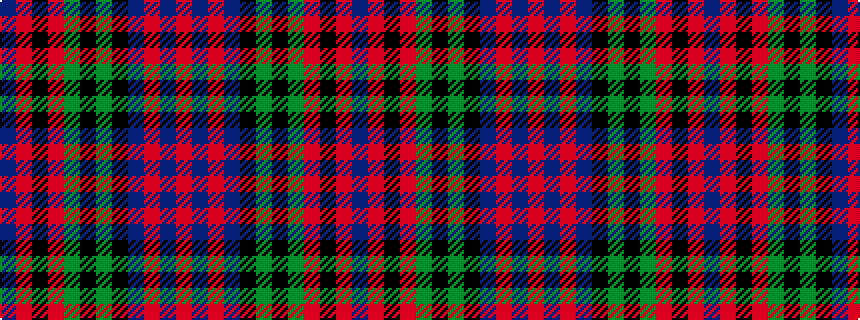 idealised woven sample of pattern BRKRGKGKBRBR