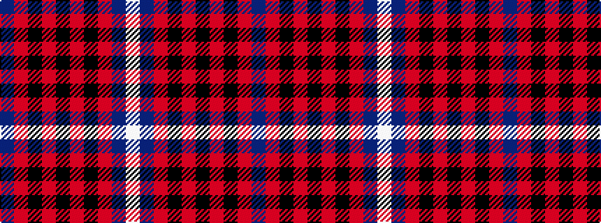 idealised woven sample of pattern BRKRKRKRBW