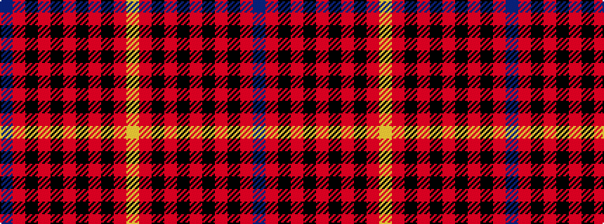idealised woven sample of pattern BRKRKRKRKRY