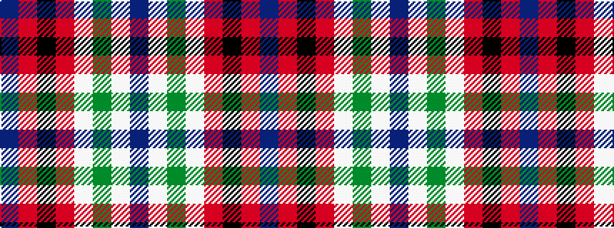 idealised woven sample of pattern BRKRWGWB