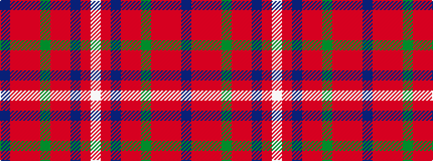 idealised woven sample of pattern BRRRGRRBRW