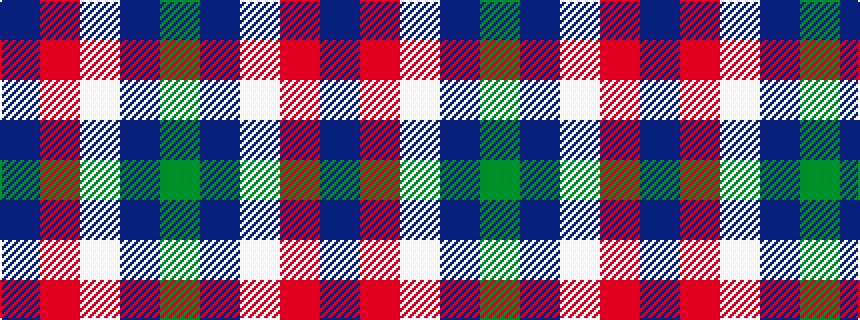 idealised woven sample of pattern BRWBG