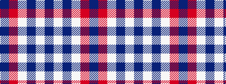 idealised woven sample of pattern BRWBWB