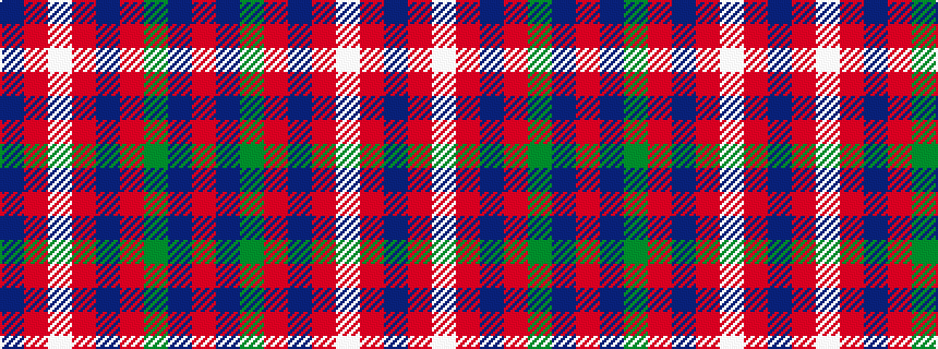 idealised woven sample of pattern BRWRBRGBR