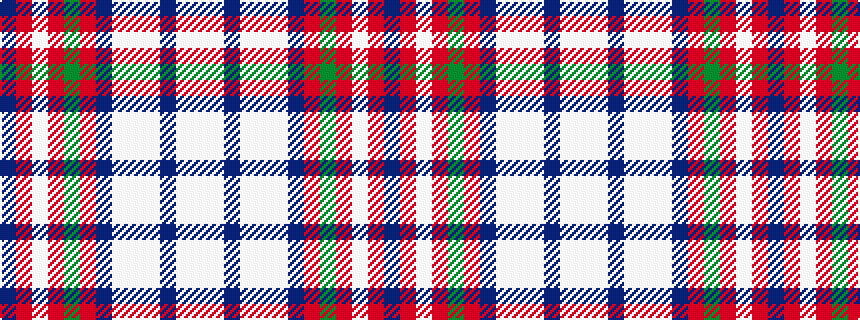 idealised woven sample of pattern BRWRGRBWWWBWW
