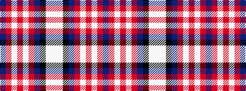 idealised woven sample of pattern BRWRWRBKWW