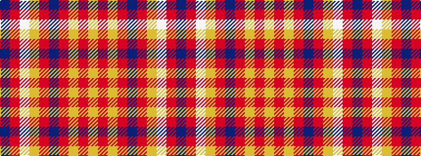 idealised woven sample of pattern BRWYRBRYRY