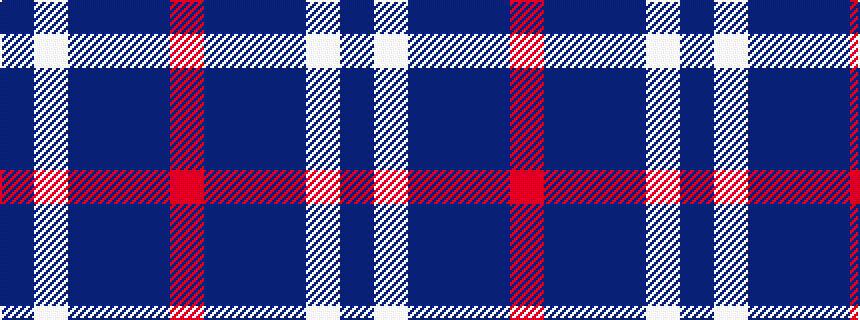 idealised woven sample of pattern BWBBBR