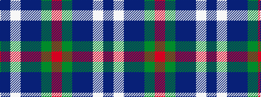 idealised woven sample of pattern BWBBGR