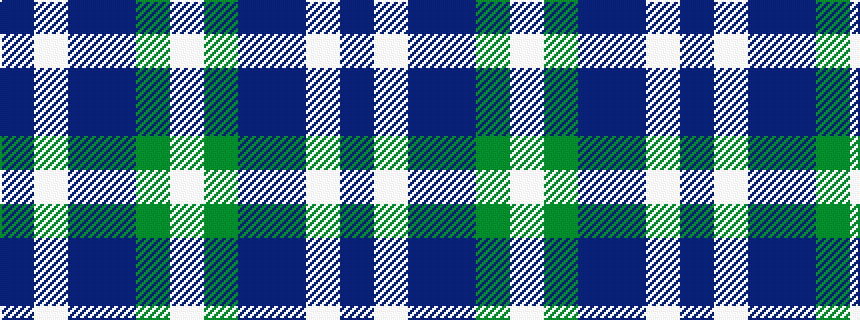 idealised woven sample of pattern BWBBGW