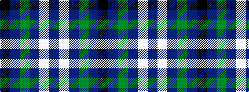 idealised woven sample of pattern BWBGBK