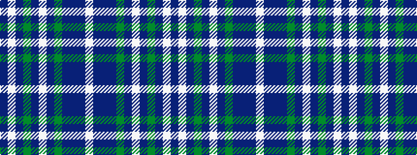 idealised woven sample of pattern BWBGBWBGBBBW