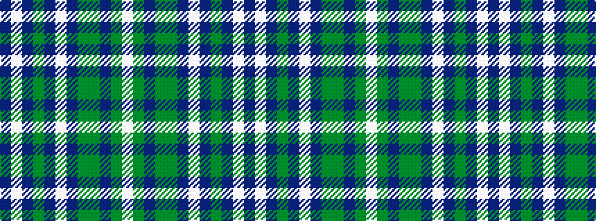 idealised woven sample of pattern BWBGBWBGGBGW
