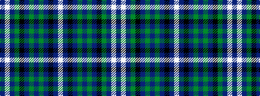 idealised woven sample of pattern BWBGKBGBGBKBW