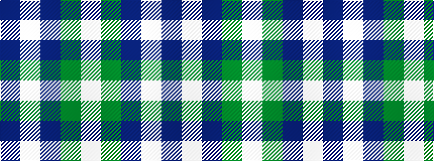 idealised woven sample of pattern BWBGW