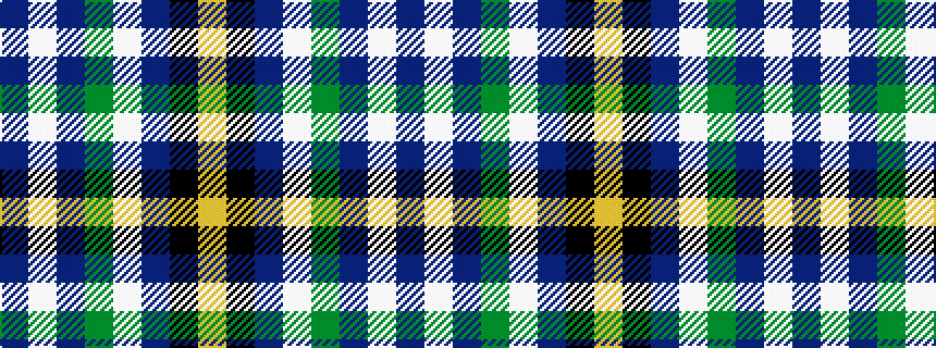 idealised woven sample of pattern BWBGWBKY