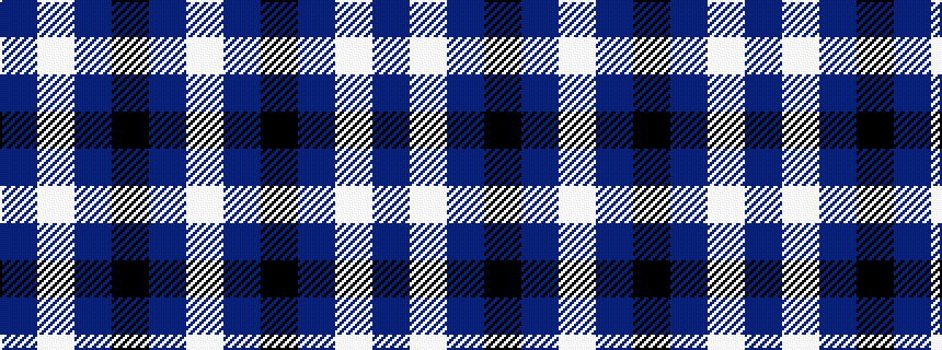 idealised woven sample of pattern BWBKBW