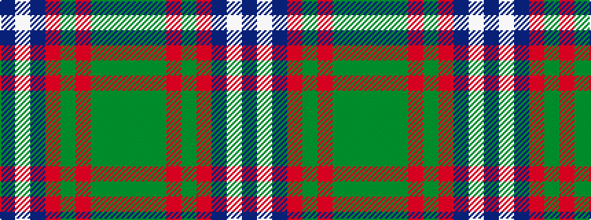 idealised woven sample of pattern BWBRGRGGG
