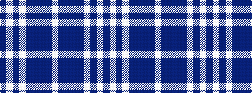 idealised woven sample of pattern BWBWBBBBW