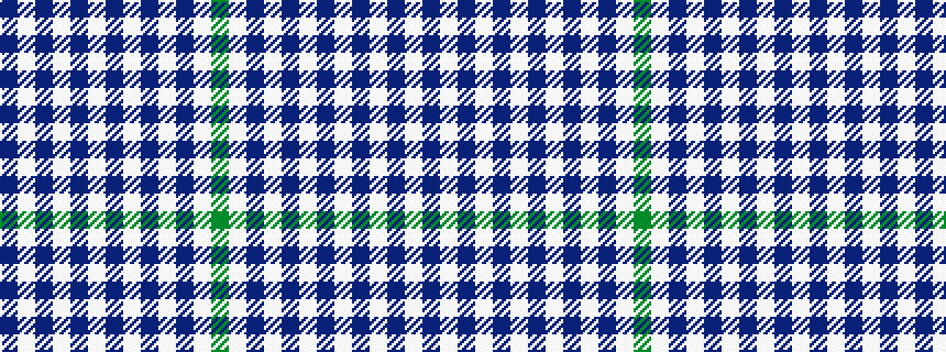 idealised woven sample of pattern BWBWBWBWBWBWG