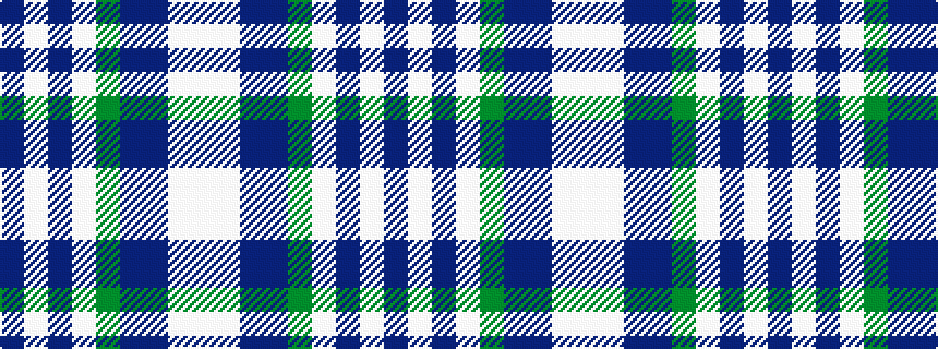 idealised woven sample of pattern BWBWGBBWW
