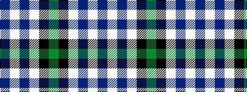 idealised woven sample of pattern BWBWKG