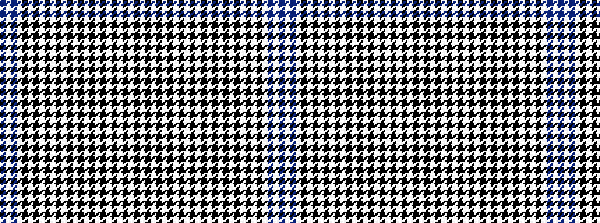 idealised woven sample of pattern BWBWKWKWKWKWKWKWKWKWKWKWKW