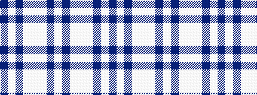idealised woven sample of pattern BWBWWWBW