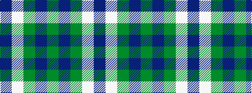 idealised woven sample of pattern BWGBG