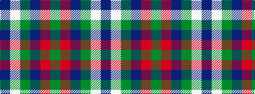 idealised woven sample of pattern BWGBRG