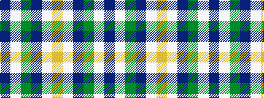 idealised woven sample of pattern BWGBWY