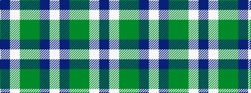 idealised woven sample of pattern BWGGBW