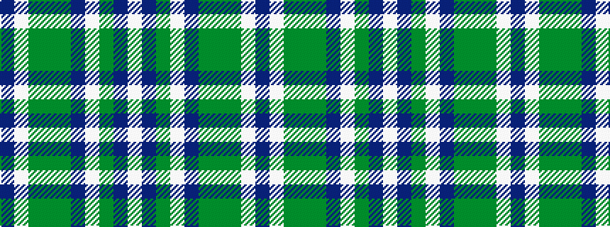 idealised woven sample of pattern BWGGGBWGBW