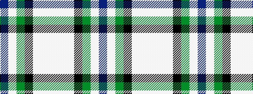 idealised woven sample of pattern BWGKWWW
