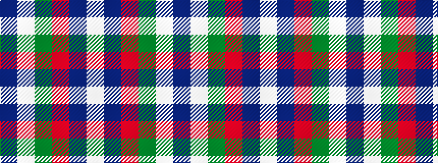 idealised woven sample of pattern BWGRBW