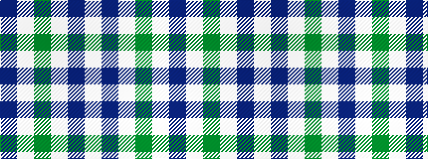 idealised woven sample of pattern BWGWBW