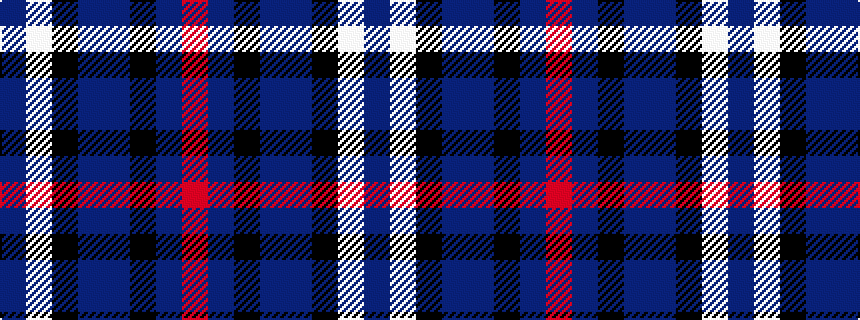 idealised woven sample of pattern BWKBBKBR