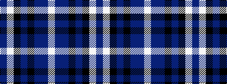 idealised woven sample of pattern BWKBKBBW