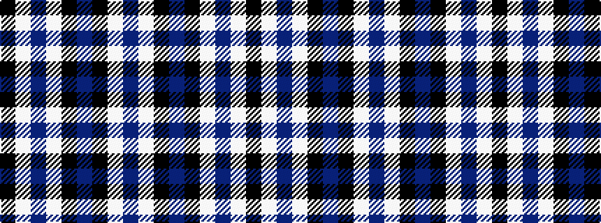 idealised woven sample of pattern BWKBKWBWK