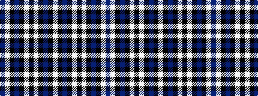 idealised woven sample of pattern BWKBKWKWKBKW