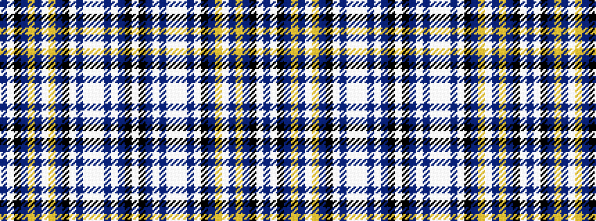 idealised woven sample of pattern BWKBYBWYBKWBWWWBWBKW