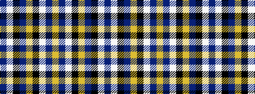idealised woven sample of pattern BWKBYKWBY