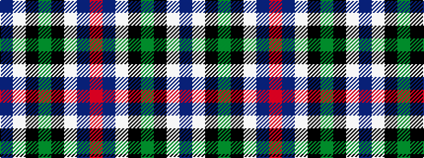 idealised woven sample of pattern BWKGKWBR
