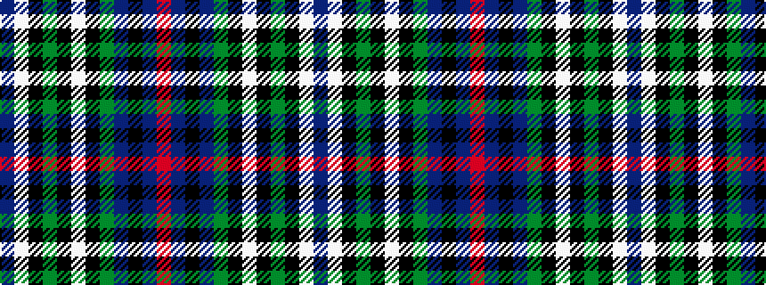 idealised woven sample of pattern BWKGKWKGBKBR