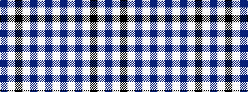 idealised woven sample of pattern BWKWBWBW