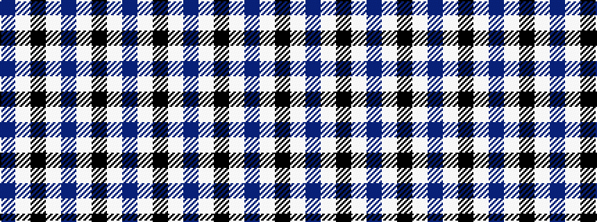 idealised woven sample of pattern BWKWBWKWB