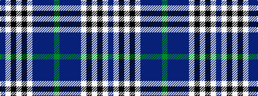 idealised woven sample of pattern BWKWKWBBBBG