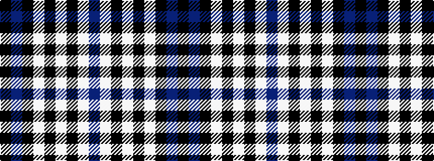 idealised woven sample of pattern BWKWKWKBK