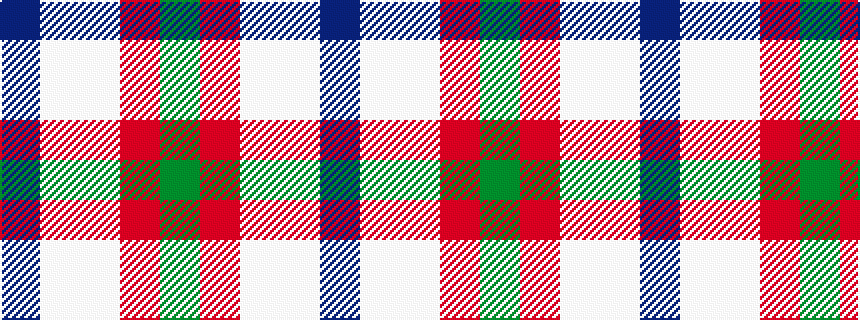 idealised woven sample of pattern BWWRG
